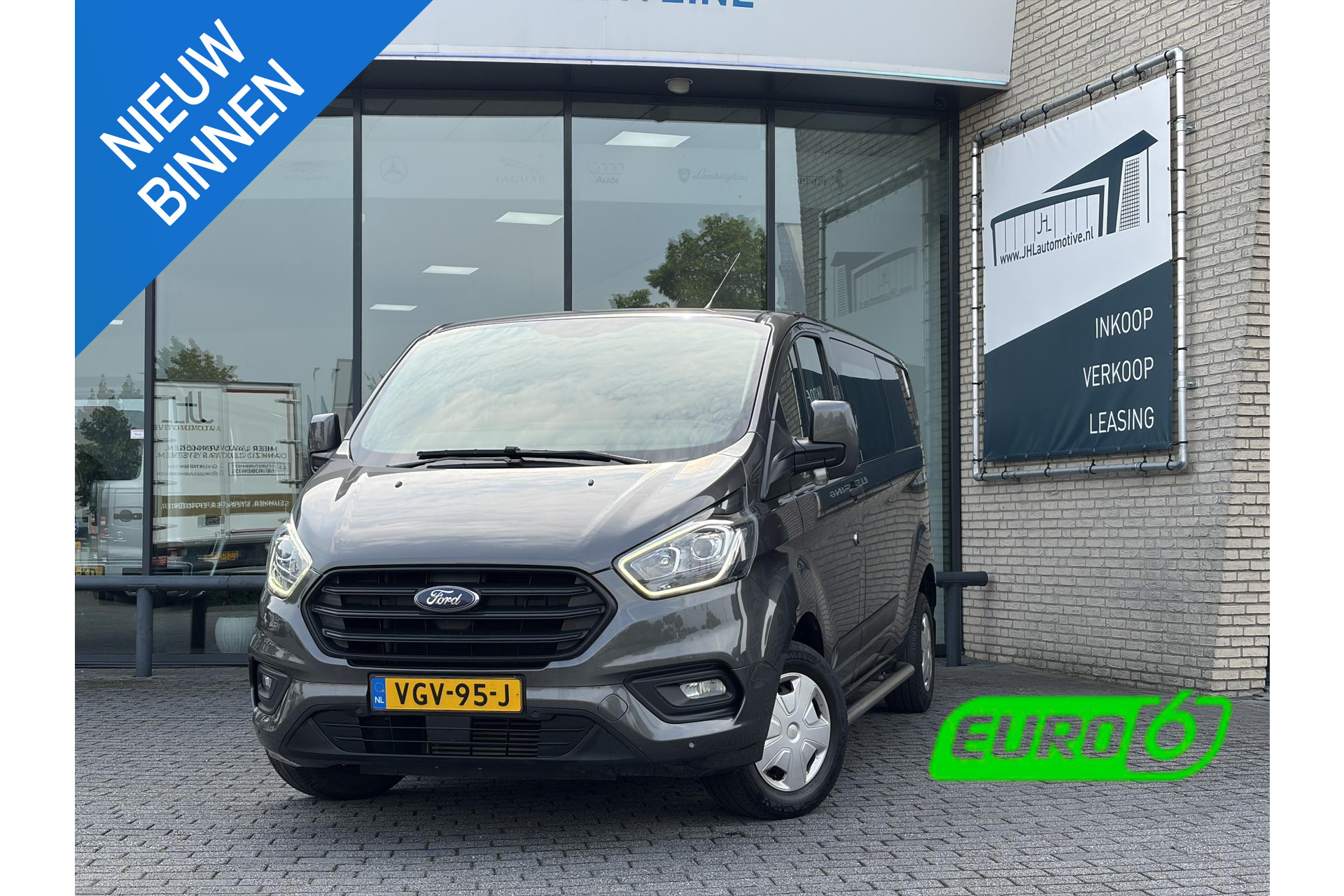 Ford Transit Custom 300 2.0 TDCI L2H1*DC*A/C*CRUISE*HAAK*STOELVERW.*5P